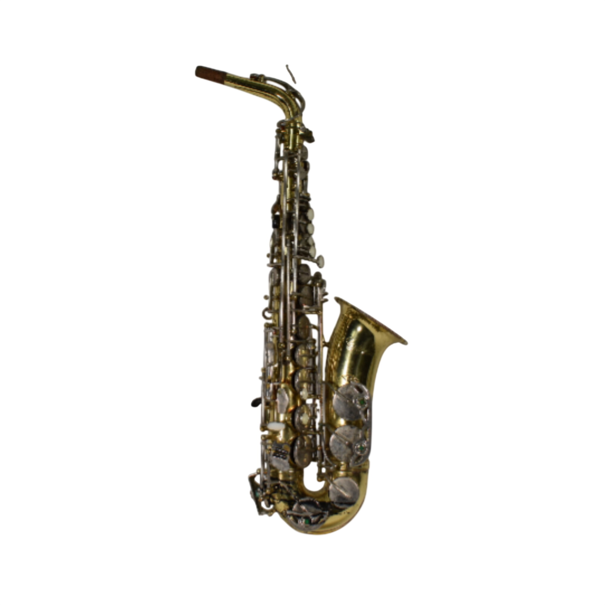 Saxophone alto Carlson à remettre en état État correct -  reconditionné disponible sur Label Emmaüs